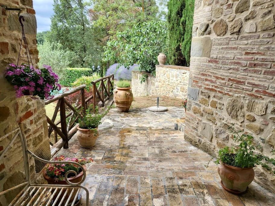 Luxury 1-Bedroom House With The Pool In Tuscany. Anghiari Exteriör bild