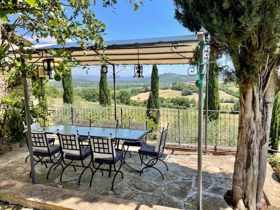 Luxury 1-Bedroom House With The Pool In Tuscany. Anghiari Exteriör bild