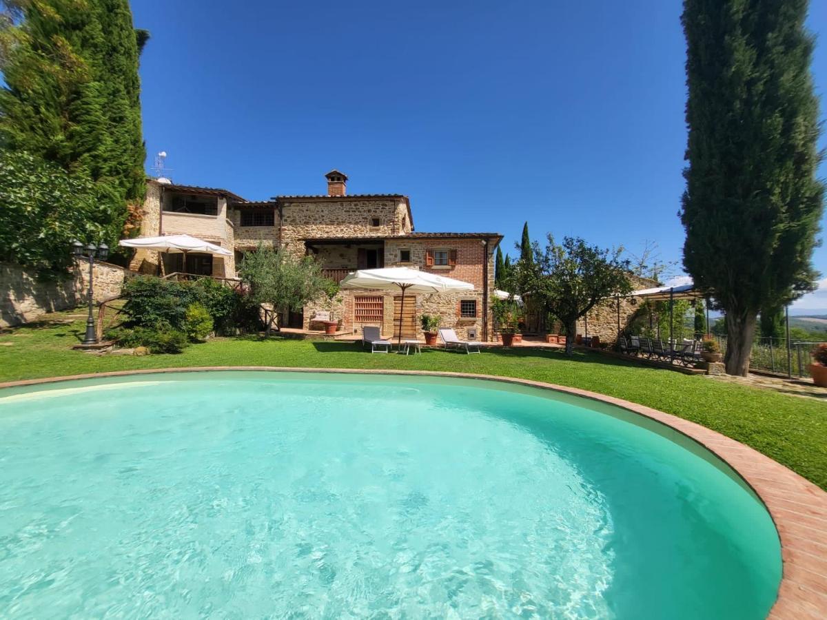 Luxury 1-Bedroom House With The Pool In Tuscany. Anghiari Exteriör bild