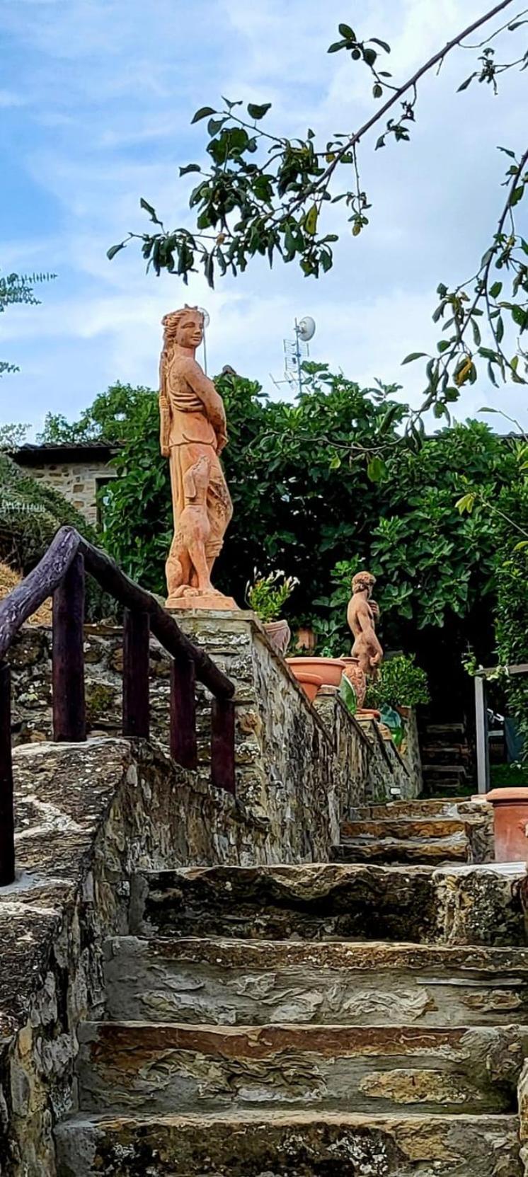 Luxury 1-Bedroom House With The Pool In Tuscany. Anghiari Exteriör bild