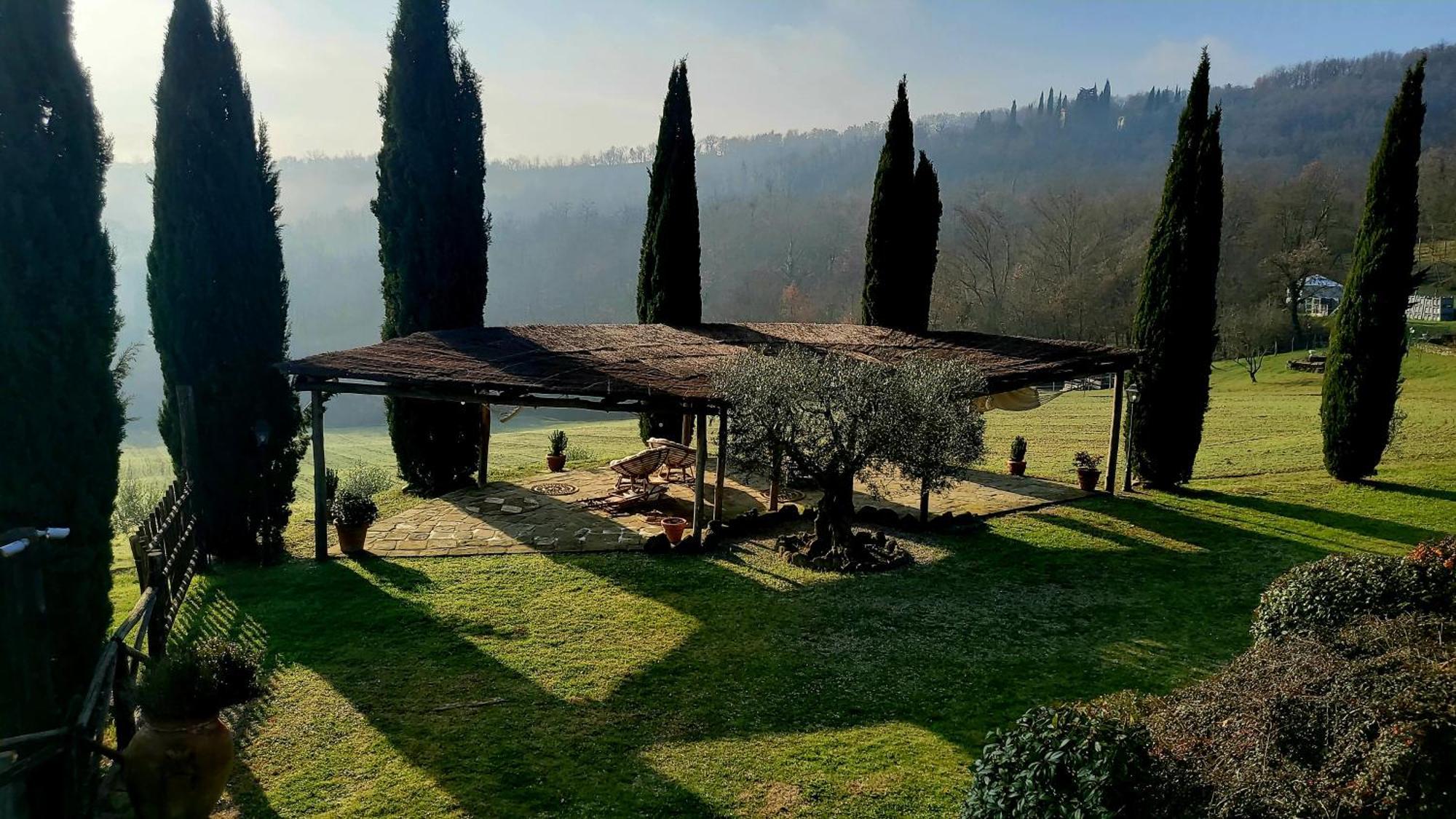 Luxury 1-Bedroom House With The Pool In Tuscany. Anghiari Exteriör bild